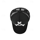 billige Baseballcaps for menn-Herre Snapback lue Baseballcaps Solhatt Trucker Hat Nettinghette Svart Hvit Bomull Netting Mesh tilbake Mote Fritid Gate Daglig Grafisk Justerbare Solkrem Pustende