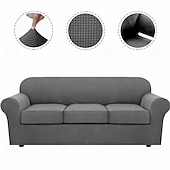 economico Copridivano-copridivano elasticizzato - copridivano elastico per una protezione all-inclusive - tessuto resistente e morbido - facile da installare e pulire - perfetto per l&#039;arredamento del soggiorno e per le case in cui sono ammessi gli animali domestici
