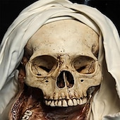 voordelige Halloween Hangende en Tafelversieringen-Transfiguratio Mortis standbeeld, tijd zandloper hars sculpturen ornamenten abstracte collectible beeldjes voor thuiskantoor boekenplank desktop decor