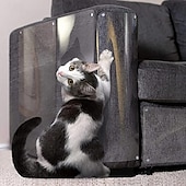 economico Articoli per la casa-protezione per mobili trasparente, protezione per mobili antigraffio per gatti, protezione per divano per gatti, nastro adesivo trasparente per gatti per mobili
