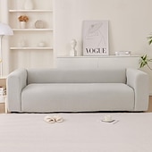 cheap Sofa Cover-Elastic Sofa Cover Full Cover, Anti-Cat Scratch Thickened Creamy Style for Durable Furniture Protection Suitable for All Seasons and Sofa Types