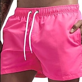 cheap Men&#039;s Boxer Swim Trunks-Men&#039;s Swim Trunks Swim Shorts Board Shorts Mesh Pocket Drawstring Elastic Waistband Shorts Outdoor Sports &amp; Outdoor Athletic Breathable Quick Dry Soft Beach Workout Tailored Fit Sportswear Activewear