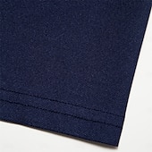 preiswerte Klassisches Poloshirt für Herren-Herren Poloshirt aus Baumwollmischung Golfshirt Straße Lässig Stehkragen Gebänderter Kragen Kurzarm Mode Basic Einfach Klassisch Sommer Normale Passform Marineblau Schwarz Weiß Rot Poloshirt aus