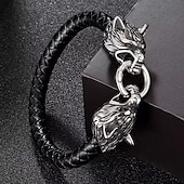 abordables Accesorios y más-Retro Antiguo Punk y gótico Medieval pulsera Feria del Renacimiento Pulseras de la vendimia Pirata Vikingo Hombre Pirata Mascarada Evento / Fiesta Adulto Pulsera