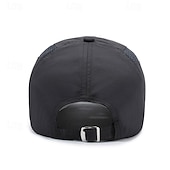 billiga Baseballkeps herr-Herr Basebollkeps Solhatt Trucker Hat Svart Marinblå Chinlon Lappverk Mode Ledigt Gata Dagligen Färgblock Justerbara Solskyddskräm Andningsfunktion