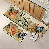 levne Běžecké koberce-farma kuře kobereček kuchyňská podložka protiskluzová olejivzdorná podložka do obývacího pokoje koberec vnitřní venkovní podložka ložnice výzdoba koupelna podložka vchod kobereček podložka pod dveře