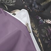 levne Halloween ložnice-Sada povlečení na přikrývku v tmavém stylu halloween - děsivý a tajemný design - obsahuje povlak na přikrývku a povlak na polštář - měkká a odolná látka