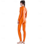 olcso Matt-Zentai öltöny Szerepjáték Jelmezek Bőrruházat Nindzsa Farsangi jelmez Overall Királyok napja Női Akrobatatrikó Szexi jelmez Tömör szín Spandex Lycra Ruha mert Mindszentek napja Farsang Álarcos