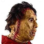 baratos Máscaras-Homens Mulheres Unisexo Terror Traje Assustador Dia Das Bruxas Máscara Adereços de Halloween  para  Dia Das Bruxas Carnaval