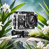 olcso Sportkamerák-4k ultra hd akciókamera 4k/30fps wifi 2 hüvelykes 170d víz alatti vízálló sisak videofelvétel sportkamerák kültéri kamerák