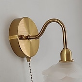 billiga Vägglampor för inomhusbelysning-led inomhus vägglampor varmvit e14 modernt glas modern hembelysning metall vägglampa lampat för sovrum matsal 85-265v