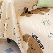 お買い得  ソファブランケット-ブラックテクノロジー夏クールソファカバー布シンプルでモダンなソファカバー猫の傷防止布多機能クッションタオル
