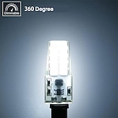 abordables Spots LED-Ampoule led gy6.35 ac/dc 12v-24v 3w, pour placard, plafond, table, pendentif, lustre, lumières d&#039;accent