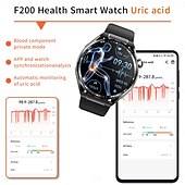 cheap Smartwatch-F200 ECG Smart Watch 1.55inch Large Screen Bluetooth Call Health Monitoring SOS Sports Fitness Tracker Men Women Smartwatch