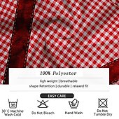 voordelige 3D T-shirts-Oktoberfest Voor heren Ruitjes Duitsland dirndls T-shirt Korte mouw T-shirt 3D-afdrukken Strakke ronde hals Overhemd Vakantie overdreven Ontwerper Carnaval Feest Licht Blauw Blauw 1# Blozend Roze