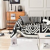 economico Coperte per divano-copridivano boho resistente all&#039;acqua, copridivano in morbida ciniglia per cani lavabile, copridivano per divano con 3 cuscini adatto agli animali domestici, spesso, resistente allo sporco