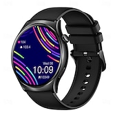 preiswerte Intelligente Armbänder-696 i101 Smartwatch 1.43 Zoll Smart-Armband Bluetooth Anruferinnerung Schlaf-Tracker Herzschlagmonitor Kompatibel mit Android iOS Damen Freisprechanlage Nachrichterinnerung IP 67 45mm Uhrengehäuse