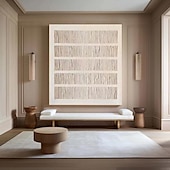 preiswerte Stillleben-Gemälde-abstraktes Ölgemälde handgemalt beige braun und grün Malerei handgemachte braun Wabi Sabi Kunstwerk Ölgemälde handgemalt strukturierte Ölgemälde beige Ölgemälde abstrakte Leinwand Kunst modernes Dekor