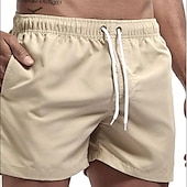 cheap Men&#039;s Boxer Swim Trunks-Men&#039;s Swim Trunks Swim Shorts Board Shorts Mesh Pocket Drawstring Elastic Waistband Shorts Outdoor Sports &amp; Outdoor Athletic Breathable Quick Dry Soft Beach Workout Tailored Fit Sportswear Activewear