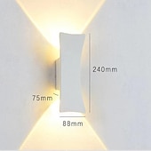 economico applique da esterno-applique da parete per esterni a led creativo impermeabile ip65 illuminazione per fienile in alluminio esterno antiruggine lanterna stradale balcone cortile corridoio porta 85-265v