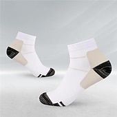 economico Calzini da corsa-Calze a compressione Calze sportive Calzini da corsa 1 paio Color Block Per uomo Calzini / Calze Anti-scivolo Traspirante Comodo Allenamento in palestra Pallacanestro Corsa Jogging Ciclismo Gli sport