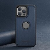 お買い得  iPhone用ケース-電話 ケース 用途 iPhone 16 iPhone 15 プロマックスプラス iPhone 14 13 12 Pro Max Plus バックカバー ワイヤレス充電をサポート 耐衝撃 レトロ風 TPU PUレザー
