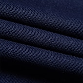 preiswerte Klassisches Poloshirt für Herren-Herren Poloshirt aus Baumwollmischung Golfshirt Straße Lässig Stehkragen Gebänderter Kragen Kurzarm Mode Basic Einfach Klassisch Sommer Normale Passform Marineblau Schwarz Weiß Rot Poloshirt aus