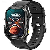 お買い得  スマートウォッチ-iMosi T26 スマートウォッチ 1.96 インチ スマート·ウォッチ ブルートゥース 温度監視 歩数計 着信通知 と互換性があります Android iOS 女性 男性 ハンドフリーコール 防水 メディアコントロール IP68 41mmの時計ケース