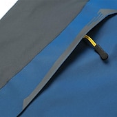 abordables Softshell, polares y chaquetas de montaña-Hombre Chaqueta Softshell Chaqueta para senderismo Al aire libre Bloque de color Resistente al Viento Resistente al Agua Sudadera Chaqueta cortavientos Camping / Senderismo / Espeleología Viaje Negro