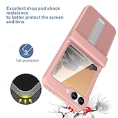 economico Cover Samsung-telefono Custodia Per Samsung Galaxy Capovolgi Z 6 Per retro Con supporto Resistente agli urti Retrò TPU ABS