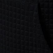 billiga bashuvtröjor för män-Herr Våffla hoodies Huvtröja Svart Vit Ljusgrå Mörkgrå Huva Slät Ficka Sport &amp; Utomhus Dagligen Helgdag Polyester Streetwear Grundläggande Ledigt Vår &amp; Höst Kläder Pull Tröjor Långärmad