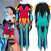 levne Dámské Kostýmy-Hazbin Hotel Fizzarolli Cosplay kostým Úbory Filmové kostýmy for Dámské Dospělé Karneval Výkon Párty
