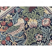 billige Jacquard vevde gobeliner-jacquard vevd billedvev gobelin aubusson veggheng jordbærtyv begian veggteppe vevstol bomullsvev stue soverom dekorasjon (uten pinne og dusker)