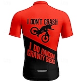 abordables Maillots pour hommes-Homme Maillot Velo Cyclisme Manche Courte Cyclisme Tee-shirt Maillot avec 3 poches arrière VTT Vélo tout terrain Respirable Séchage rapide Conception anatomique Mèche Rouge Bleu Orange Des sports