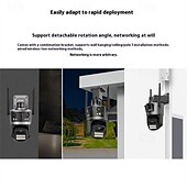 رخيصةأون كاميرات شبكات IP الداخلية-كاميرا مراقبة منزلية ذكية بدقة 1080 بكسل - كشف الحركة، رؤية ليلية ملونة، التعرف على الأشخاص، كاميرا IP منبه بالذكاء الاصطناعي