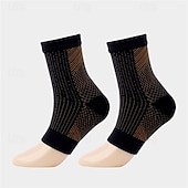 abordables Calcetines de running-Mangas de compresión de la pierna 1 Par Básico Mujer Calcetines de tubo Transpirable Reductor del Sudor Cómodo Entrenamiento de gimnasio Baloncesto Corriendo Correr Ciclismo Deportes Color sólido