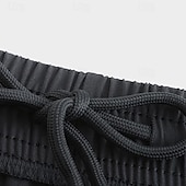 abordables Pantalones cortos de sudor-Hombre Pantalones cortos de sudor Pantalón corto Pantalones cortos de verano Bolsillo Cintura elástica Plano Comodidad Corto Deporte Diario Noche Moda Casual Negro Azul Real Microelástico