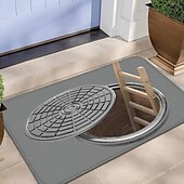 cheap Doormats-Cobblestone Wellcover Doormat Kitchen Mat Floor Mat Non-Slip Area Rug Oil Proof Rug Indoor Outdoor Mat Bedroom Decor Bathroom Mat Entrance Rug
