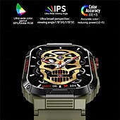 abordables Relojes inteligentes-Tk25 deporte al aire libre reloj inteligente hombres ip68 impermeable ecgppg monitoreo de salud bluetooth llamada reloj inteligente para android ios