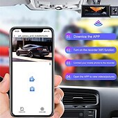 preiswerte Autofestplattenrekorder-Drahtloser Auto-DVR-Weitwinkel N8 3-Zoll-LED-Dashcam mit Nachtsicht-Auto-Recorder