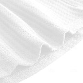 tanie Casualowa koszulka Henley-Męskie Koszula Henley z waflami Koszulka z dzianiny waflowej Koszulka Krótki rękaw Jednokolorowe Moda Designerskie Wygodny Guziki Dzianiny W serek Henley Na zewnątrz Codzienny Lato Czarny Biały