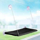 economico Lettini e trasportini per gatti-cat window perch hammock seat sedile da riposo per gattino da interno con ventose per impieghi gravosi letto con struttura durevole in rete lavabile e traspirante