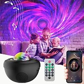 tanie Lampy projekcyjne-1 szt. Lampa projekcyjna gwiaździstego nieba Bluetooth Zasilacz USB Lampa dekoracyjna w pomieszczeniu, zdalnie sterowana
