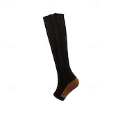 abordables Calcetines de running-Calcetines de compresión Calcetines Deportivos Calcetines para correr 1 Par Básico Mujer Calcetines de tubo Transpirable Reductor del Sudor Cómodo Entrenamiento de gimnasio Fútbal Corriendo Correr