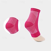 abordables Calcetines de running-Mangas de compresión de la pierna 1 Par Básico Mujer Calcetines de tubo Transpirable Reductor del Sudor Cómodo Entrenamiento de gimnasio Baloncesto Corriendo Correr Ciclismo Deportes Color sólido