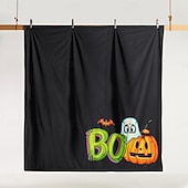 levne Sady přikrývek-kolekce halloween sada povlaků na přikrývky Jack o lucerna dýně 3dílná sada super měkká šetrná k pokožce s dlouhou životností