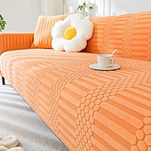 economico Copridivano-fodera per divano elastica in velluto jacquard copertura universale all-inclusive quattro stagioni pigro cuscino per divano anti-graffio in un unico pezzo estensibile e resistente facile da installare