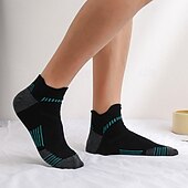 halpa miesten sukat-Miesten 5 Parit Monipakkaus Sukat Juoksusukat Vapaa-ajan sukat Musta Valkoinen Väri Väripalikka Urheilu ja ulkoilu Päivittäin Loma Perus Ohut Kesä Kevät Muoti Vapaa-aika