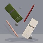 cheap Pens &amp; Pencils-Premium Retractable Color Gel Pens Quick Dry Ink Fine Point 0.5mm Smooth Writing School Office Supplies 5pcs