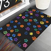 preiswerte Fußmatten-Regenbogen ausgefallene Fußmatte Küchenmatte Bodenmatte rutschfester Bereich Teppich Ölfester Teppich Indoor Outdoor Matte Schlafzimmer Dekor Badezimmermatte Eingangsteppich